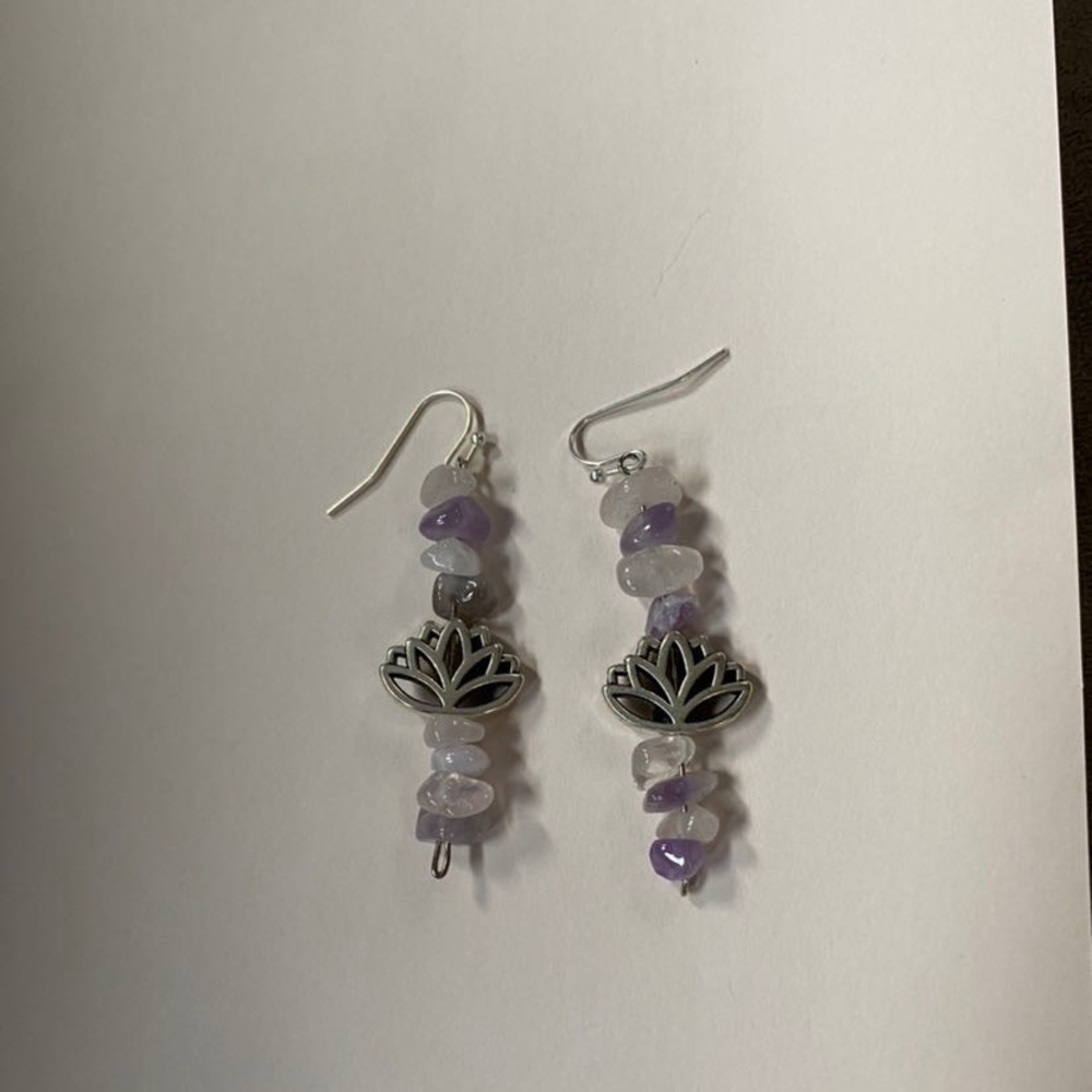 crystal earrings!
